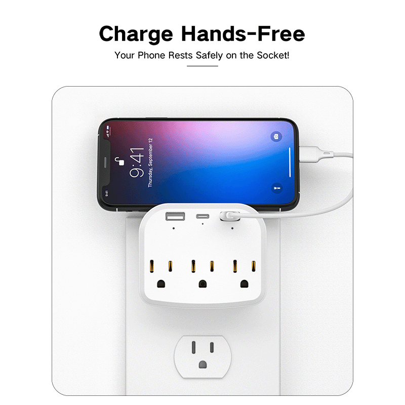 OVOC03 1080P Wireless Wall Outlet Charger Cameras